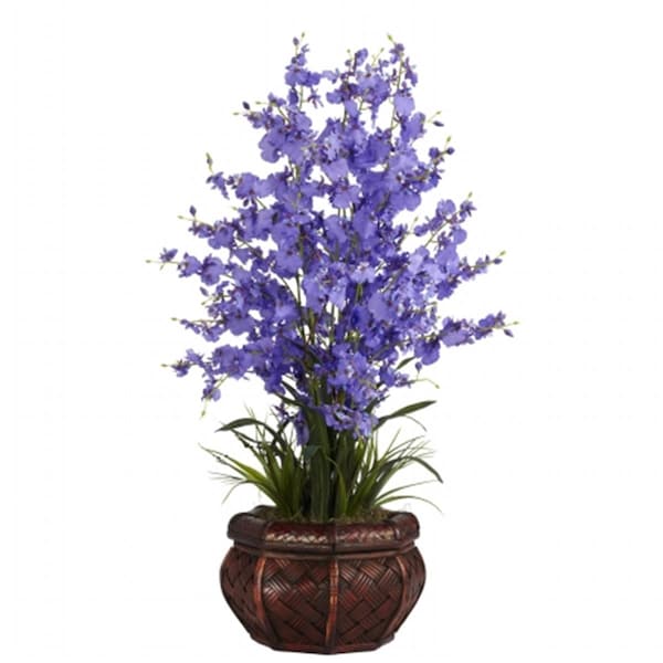 Nearly Natural Dancing Lady Silk Flower Arrangement 1207-PP - main